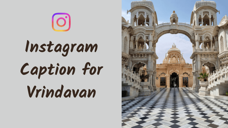 Instagram Caption for Vrindavan Ideas That Feel Devotional, Peaceful, and Aesthetic