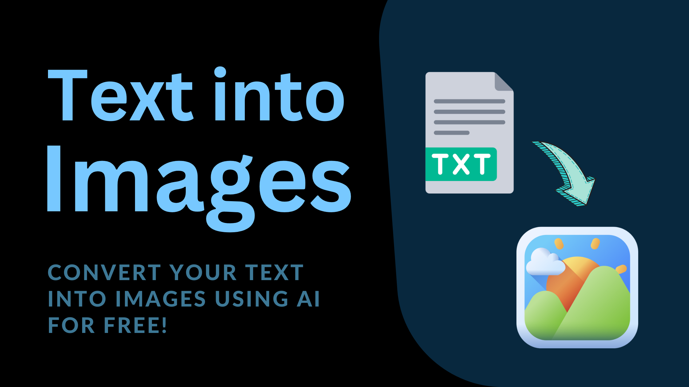 Text to Image Converter - Turn Your Text Into Images Online For Free!